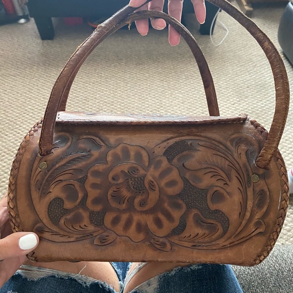 Mexican tooled leather purse 🍀 - Picture 6 of 6